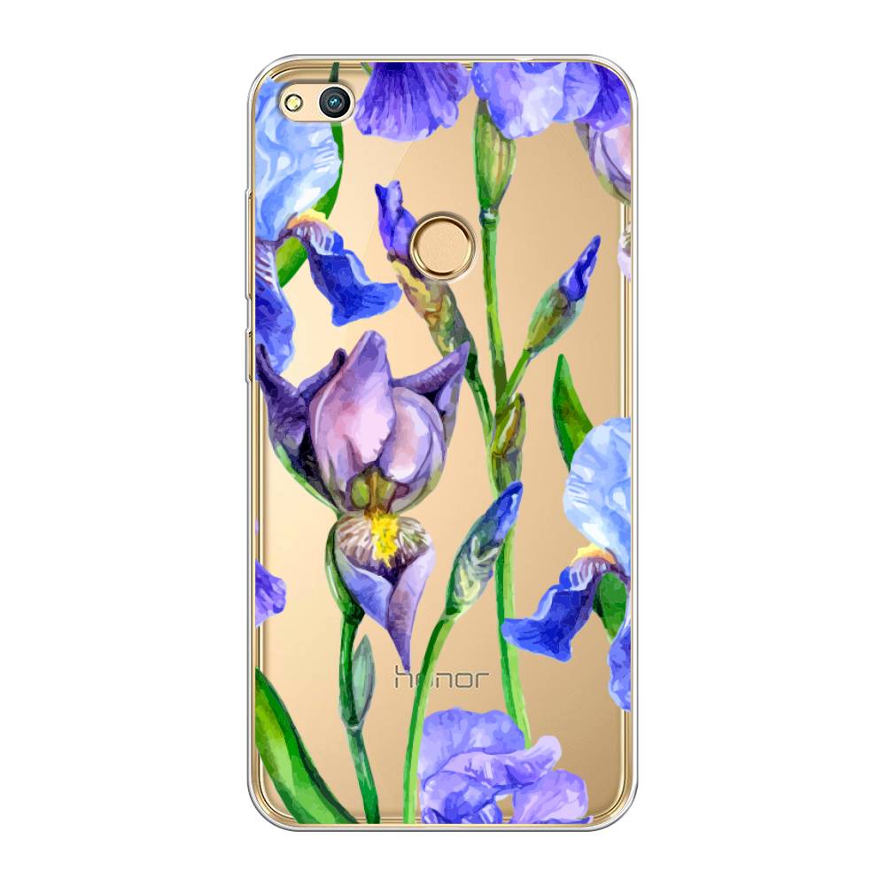

Чехол Awog на Honor 8 Lite "Синие ирисы", Фиолетовый;голубой;зеленый, 63950-8