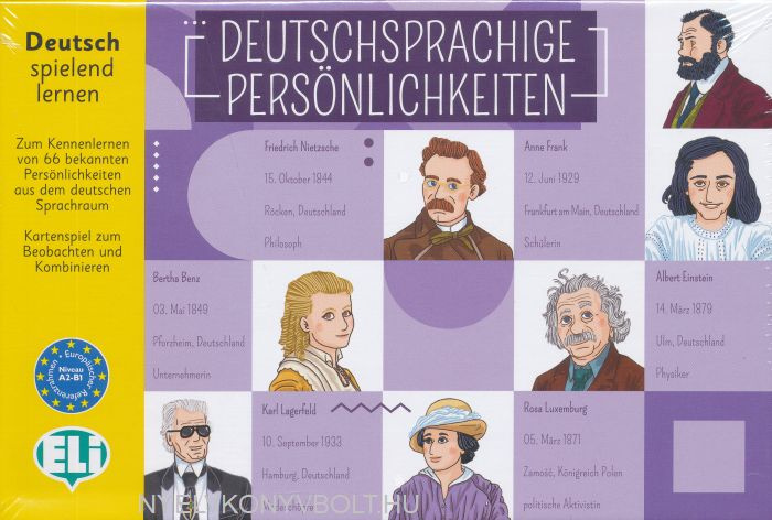 

ELI Language Games : Deutschsprachige Personlichkeiten