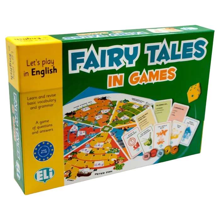 Книга ELI Language Games A1 A2 Fairy Tales in Games 1575₽