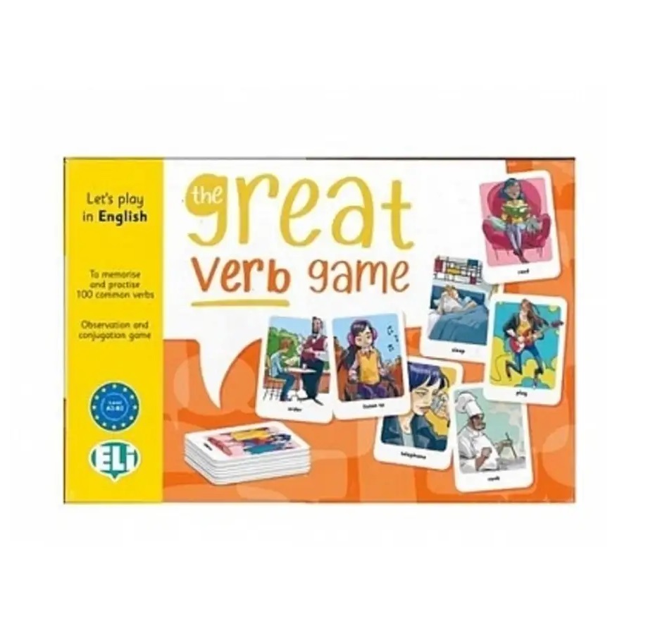 Книга ELI Language Games A2 B1 The Great Verb Game 1575₽