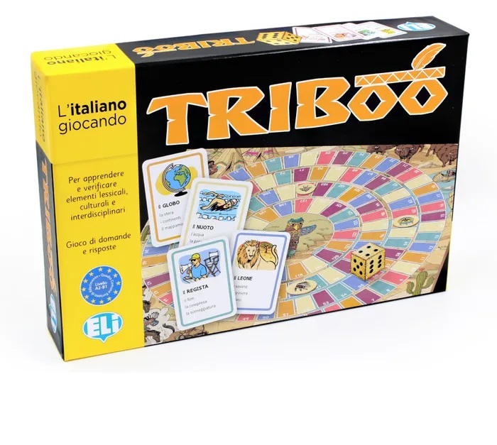 Книга ELI Language Games Triboo - Italian 1575₽