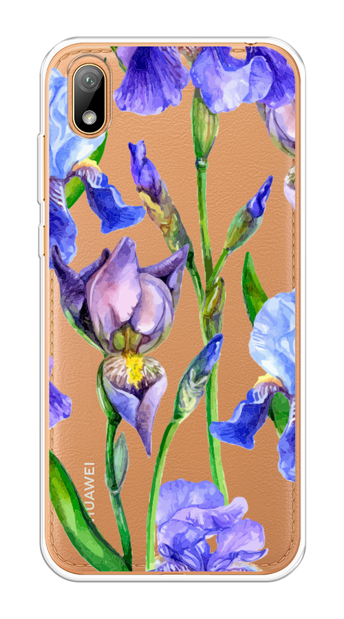 

Чехол Awog на Honor 8S "Синие ирисы", Фиолетовый;голубой;зеленый, 69150-8