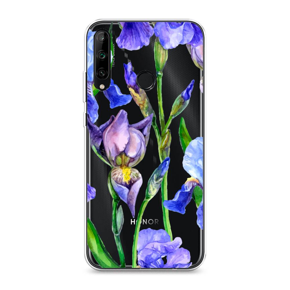 

Чехол Awog на Honor 9C "Синие ирисы", Фиолетовый;голубой;зеленый, 612550-8