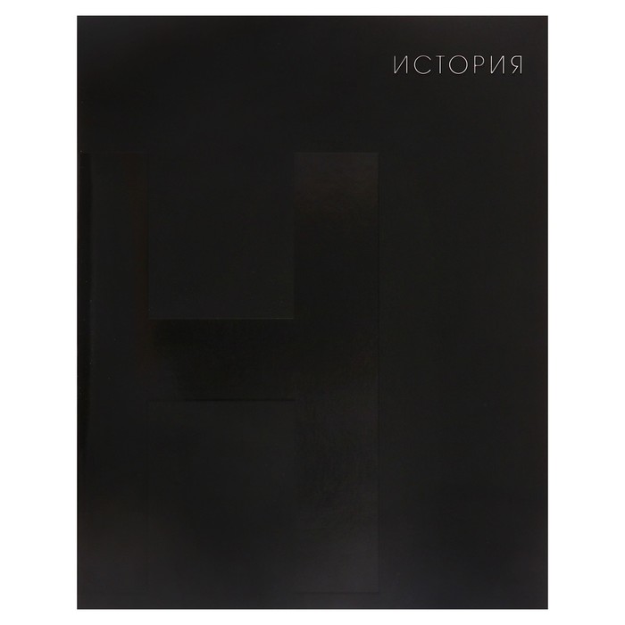 

Тетрадь предметная Calligrata TOP BlackTone 48 л в клетку История обложка картон