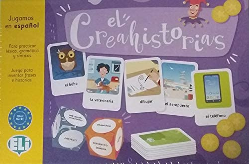 Книга ELI Language Games El Creahistorias 1575₽