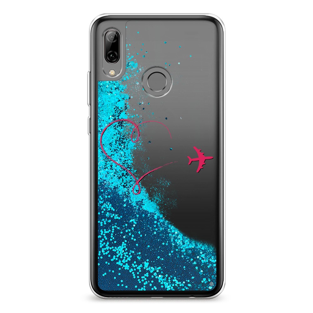 

Чехол Awog на Honor 10 Lite/Huawei P Smart 2019 "Сердце и самолет", Разноцветный, 67293-1