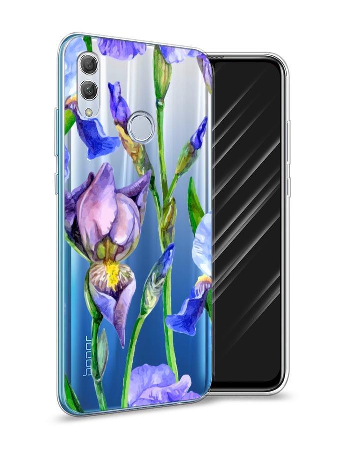 

Чехол Awog на Huawei P Smart 2019 "Синие ирисы", Фиолетовый;голубой;зеленый, 67250-8