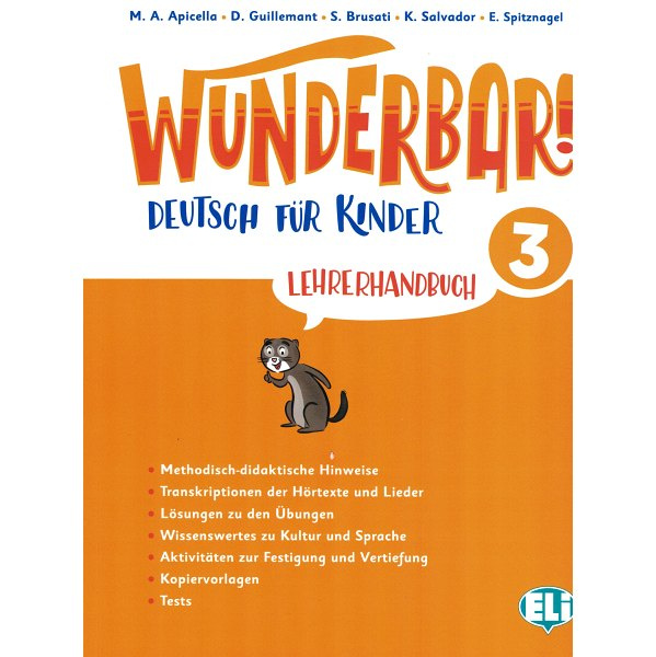 

Wunderbar!: 3 Lehrerhandbuch + Audio-CD (2)