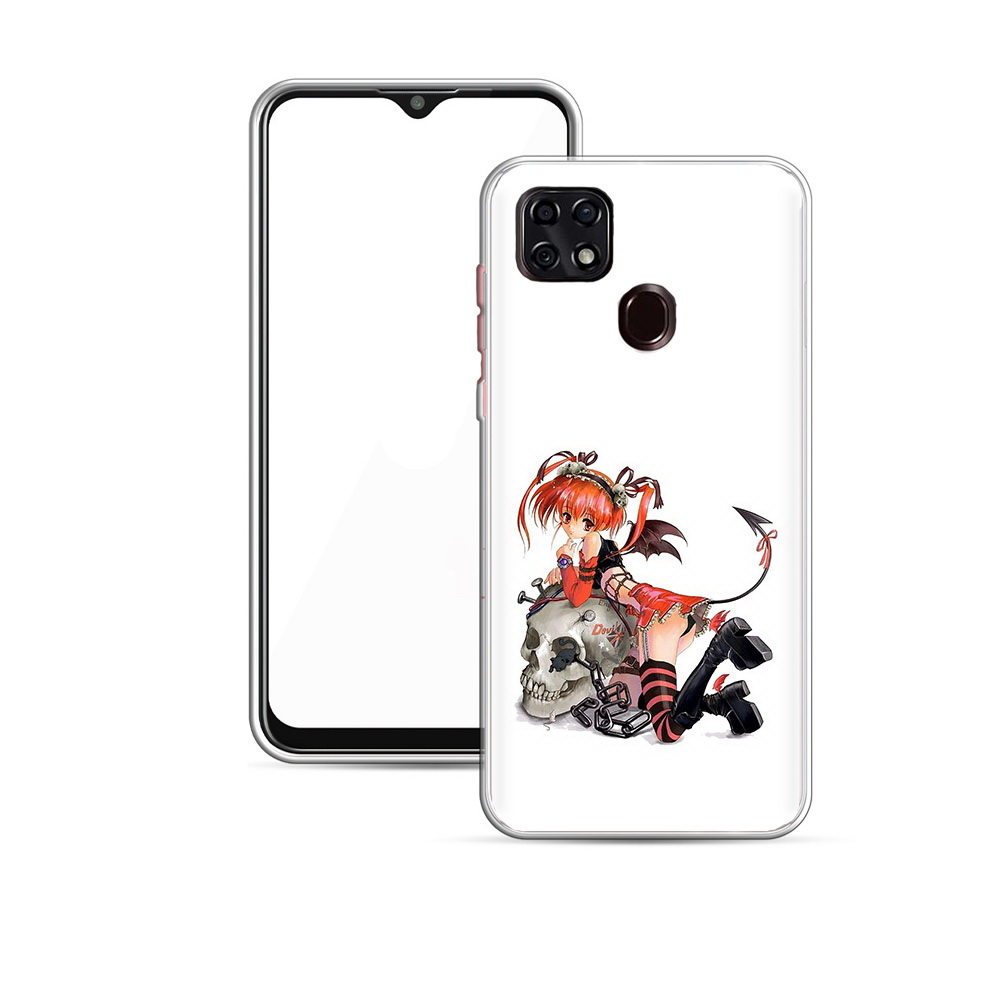 

Чехол MyPads Tocco для ZTE Blade 20 Smart аниме (PT226940.456.221), Прозрачный, Tocco