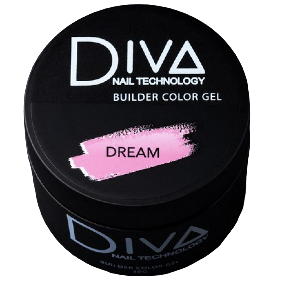 

Гель для наращивания ногтей Diva Nail Technology камуфлирующий нюдовый розовый 30 г, Builder Color