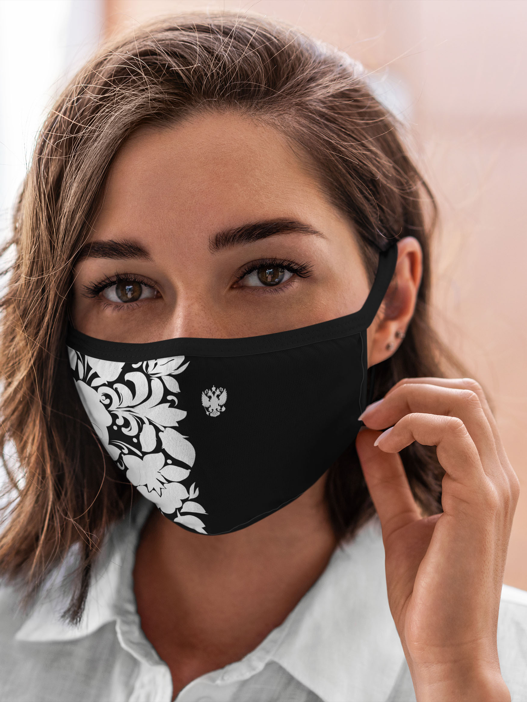 

Многоразовая маска унисекс Burnettie Я Русский Russia Black And White Style, Разноцветный, Я Русский Russia Black And White Style