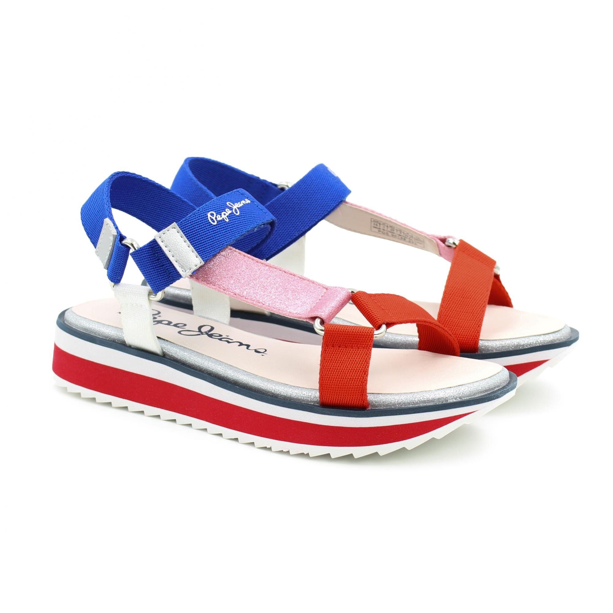 

Сандалии Pepe Jeans London ALEXA TREK PGS90158 цв. красный р. 39, ALEXA TREK PGS90158