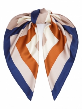 

Платок женский ELEGANZZA 01-00039423 синий, 90х90 см, 01-00039423