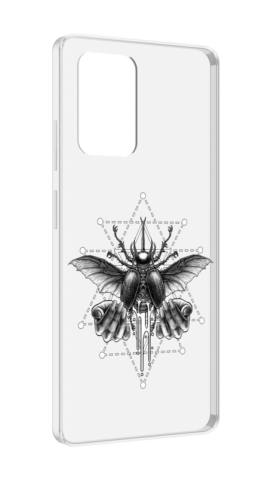 

Чехол MyPads скарабей для ZTE Blade V40 Pro, Tocco