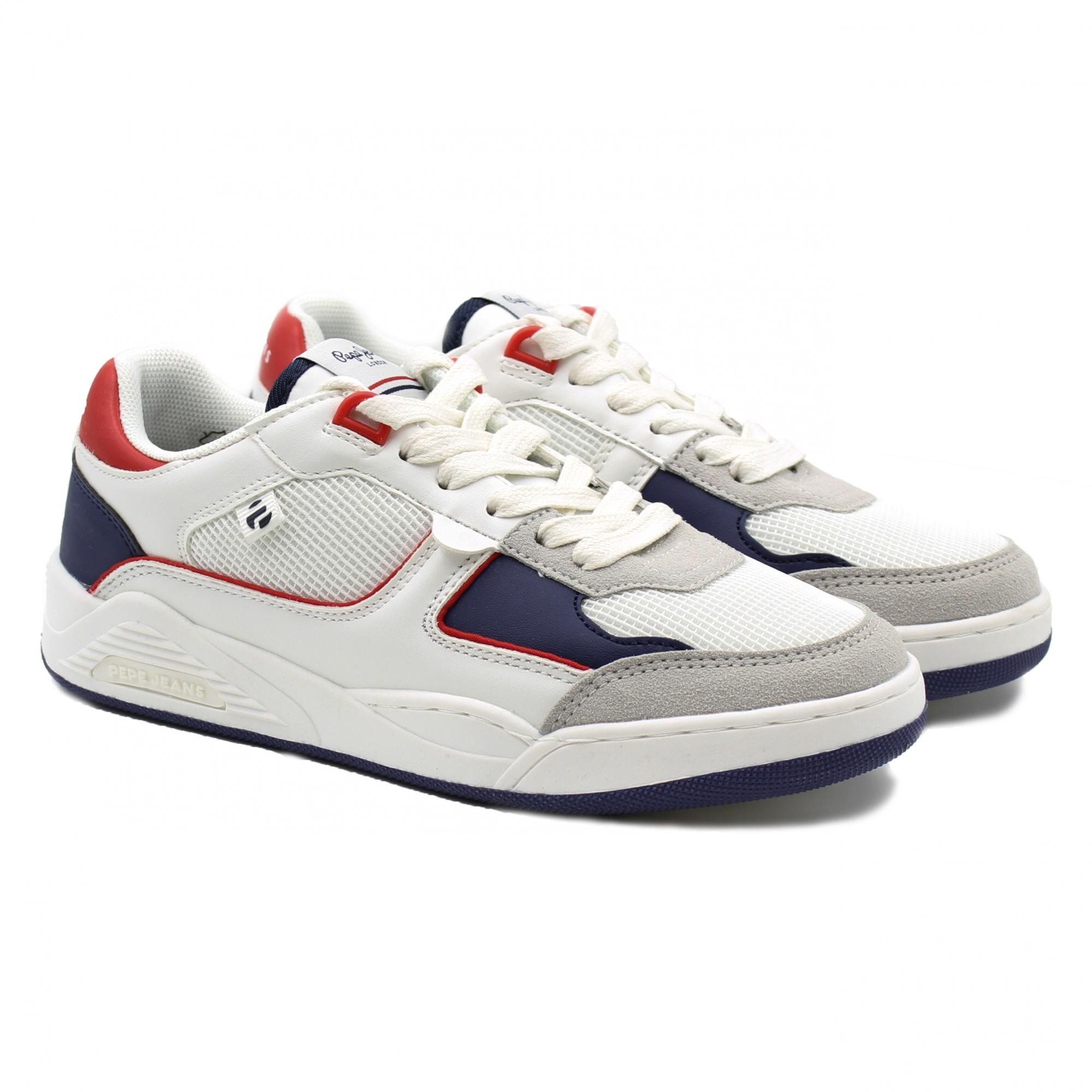 

Кеды Pepe Jeans London KURT BASKET PBS30479 цв. белый р. 35, KURT BASKET PBS30479