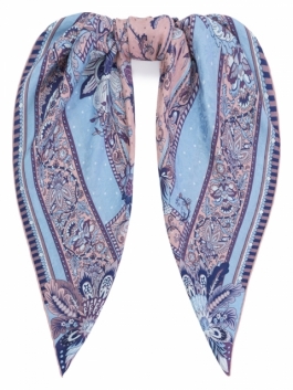 фото Платок женский eleganzza 01-00039883 розовый, 90х90 см