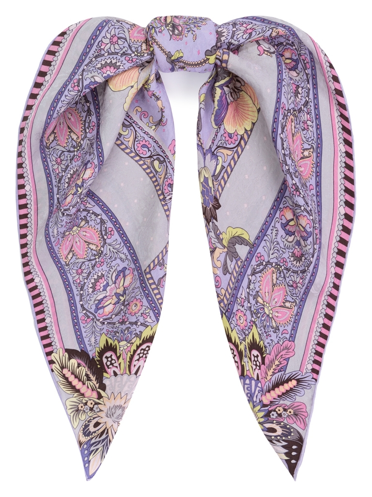 

Платок женский Eleganzza 01-00039886 лиловый, 90х90 см, Фиолетовый, 01-00039886