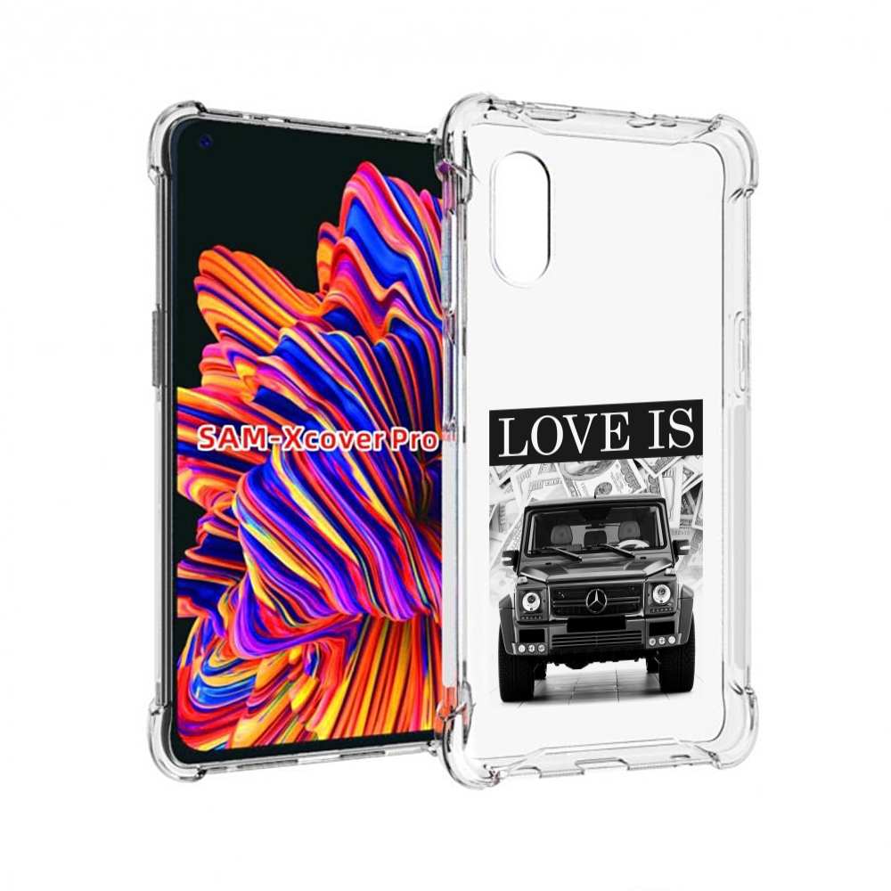 

Чехол MyPads гелик для Samsung Galaxy Xcover Pro 1, Прозрачный, Tocco