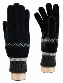 Перчатки мужские Modo Gru 01-00015737 черные, р. M