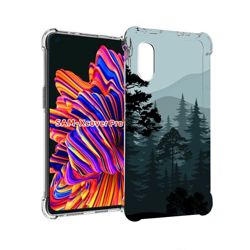 

Чехол MyPads темный лесочек для Samsung Galaxy Xcover Pro 1, Прозрачный, Tocco