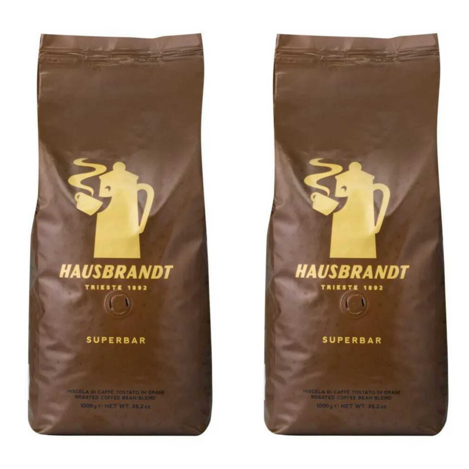 

Кофе в зернах Hausbrandt Superbar, 1 кг х 2 шт