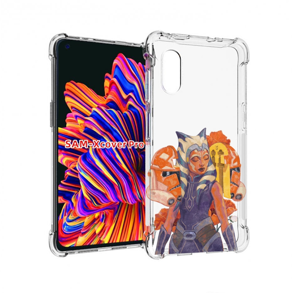 

Чехол MyPads тогрута-асока-тано для Samsung Galaxy Xcover Pro 1, Прозрачный, Tocco