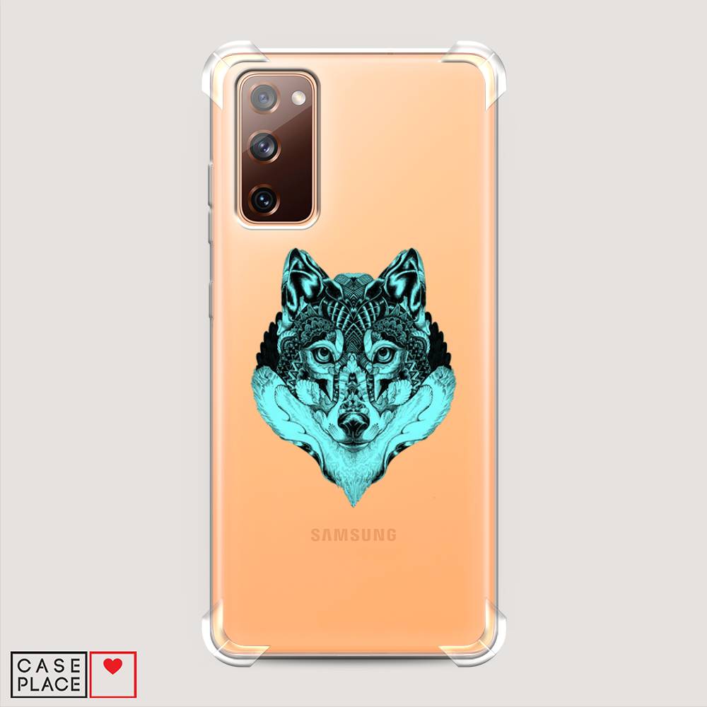 

Чехол Awog на Samsung Galaxy S20 FE / Самсунг S20 FE "Бирюзовый волк", Разноцветный, 2101351-1