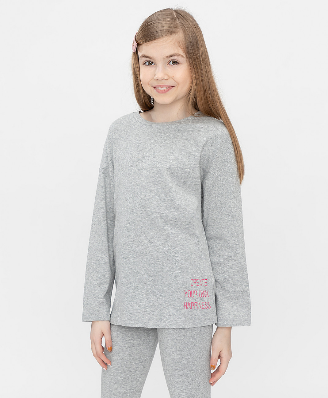 

Футболка детская Button Blue 122BBGB12021900 цв. серый р. 110, 122BBGB12021900