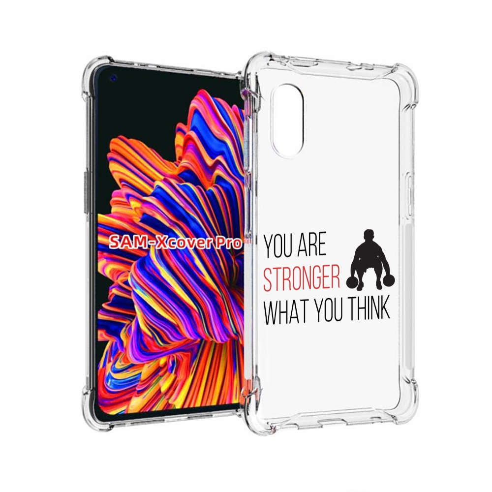 

Чехол MyPads ты-сильнее-чем-думаешь для Samsung Galaxy Xcover Pro 1, Прозрачный, Tocco