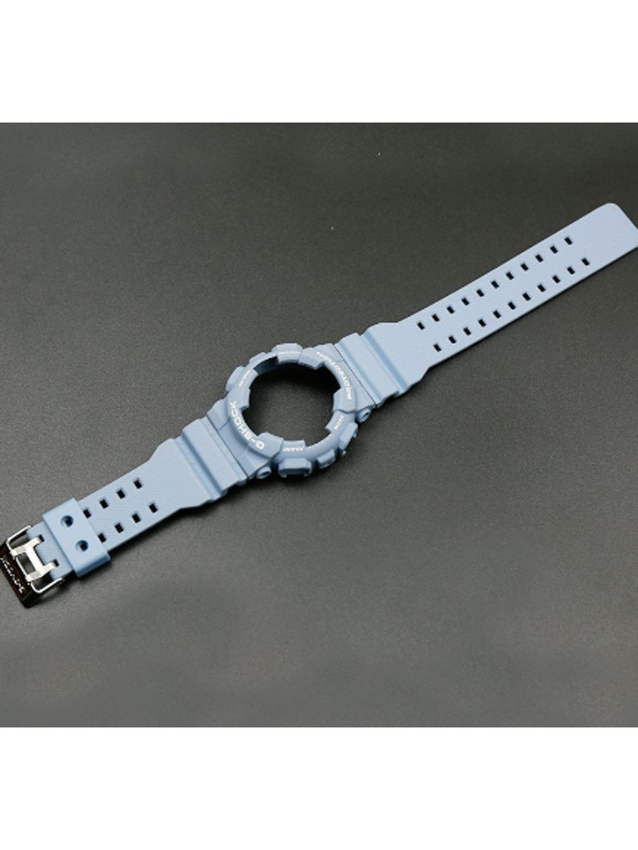 

Ремешок с корпусом унисекс Watch Band CASE G-SHOCK GA-100 светло-голубой, CASE G-SHOCK GA-100