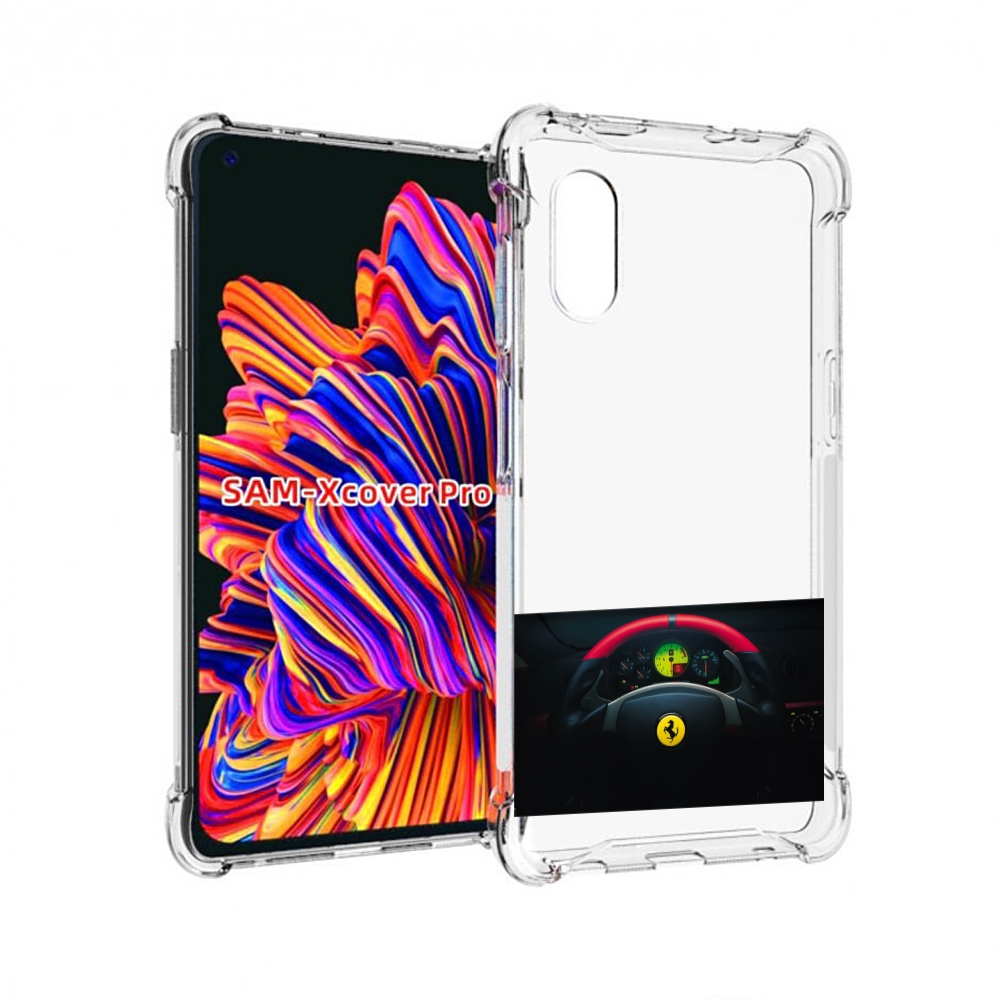 

Чехол MyPads ferrari 2 для Samsung Galaxy Xcover Pro 1, Прозрачный, Tocco