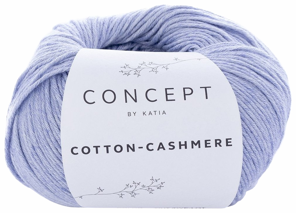 

Пряжа Katia Cotton-Cashmere (58), меланж джинсовый, 5 шт. по 50 г