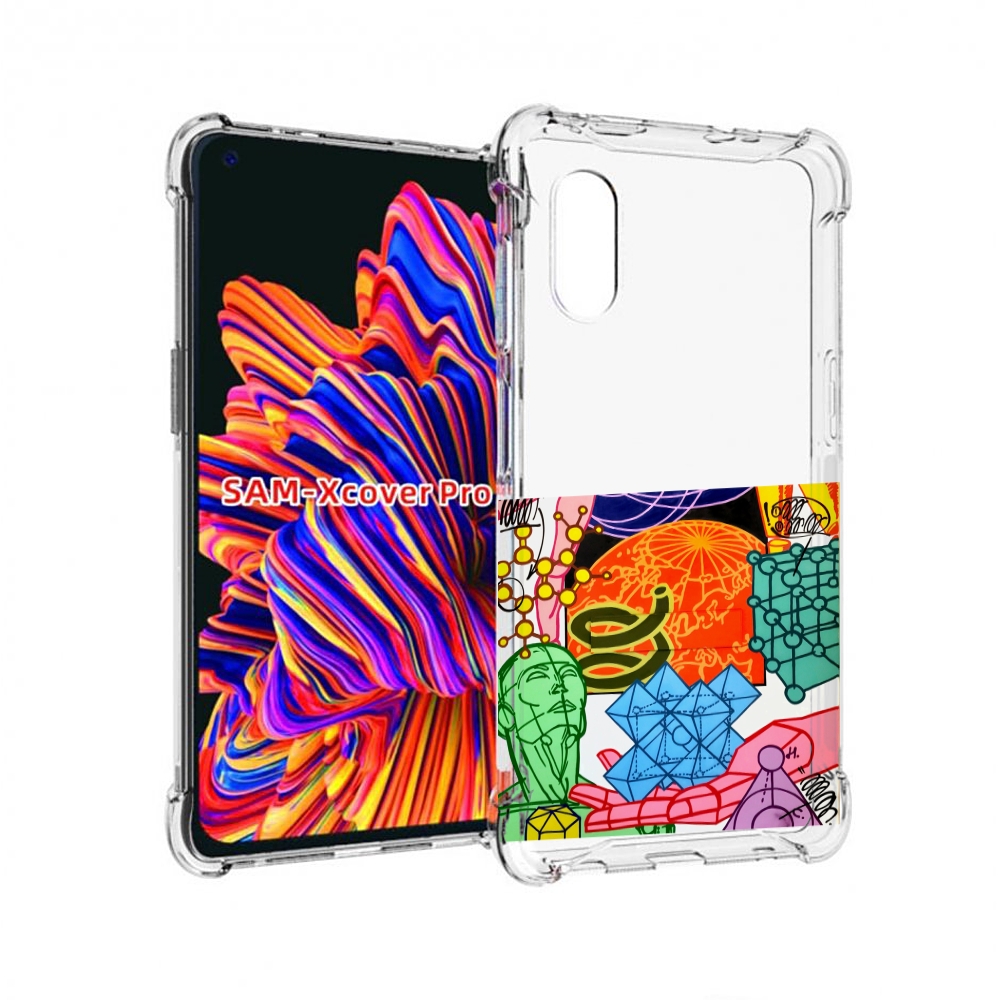 

Чехол MyPads физика-химия для Samsung Galaxy Xcover Pro 1, Прозрачный, Tocco