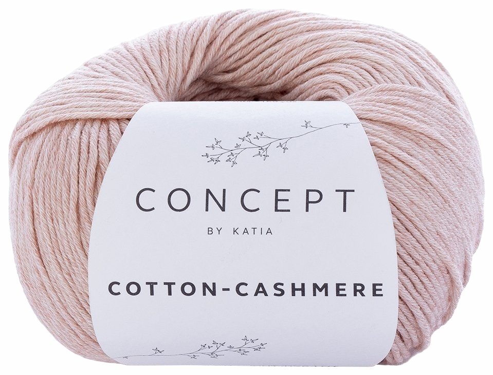 

Пряжа Katia Cotton-Cashmere (66), бледный персиковый, 5 шт. по 50 г