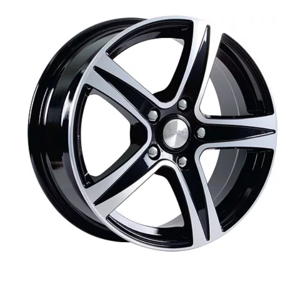 

Диск 6,5x15/5x108 ET40 D58,1 Sakura (КЛ146) Алмаз, Черный
