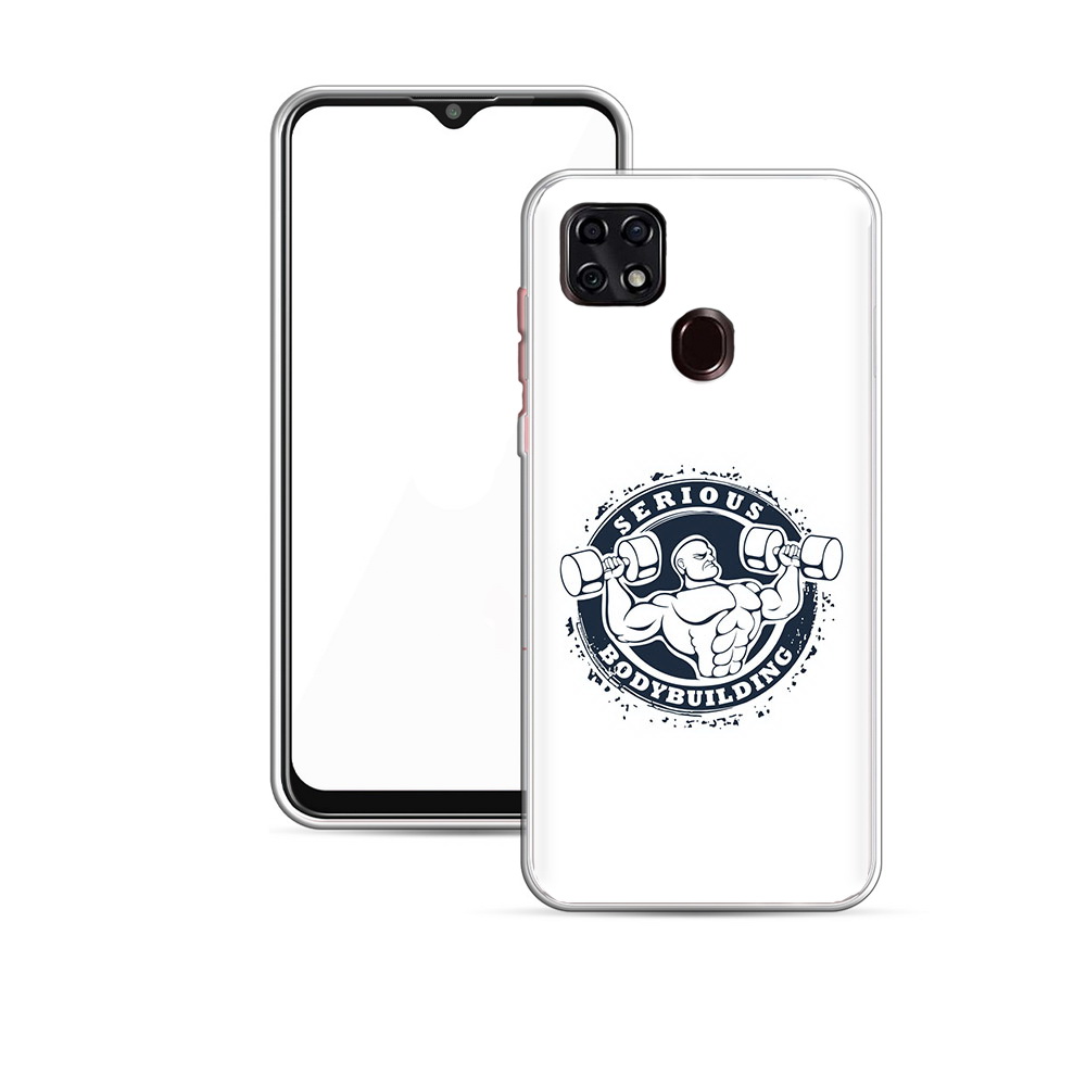 

Чехол MyPads Tocco для ZTE Blade 20 Smart бодибилдинг воля к победе (PT226940.456.231), Прозрачный, Tocco