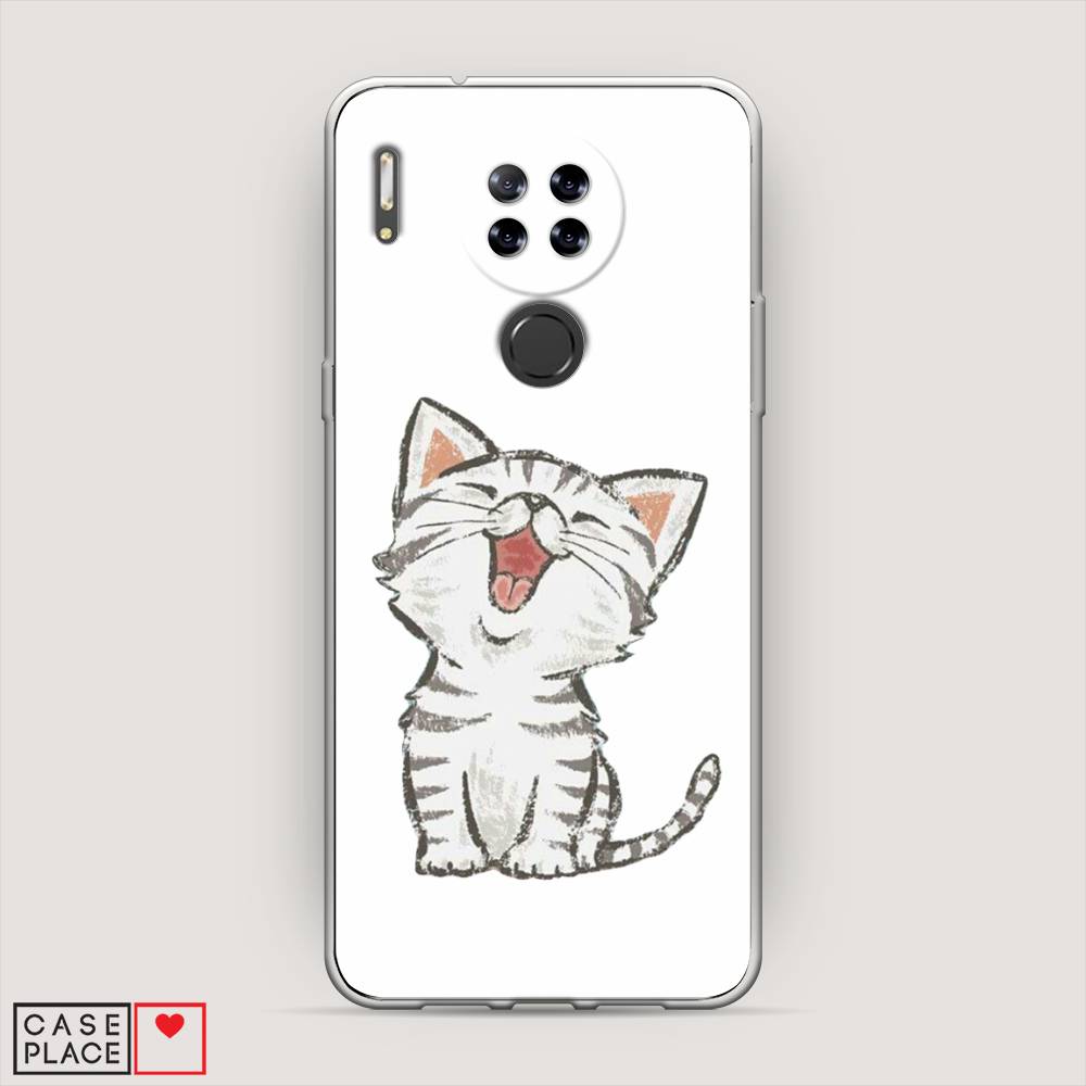 

Чехол Awog на Blackview A80 "Котенок рисованный", Разноцветный, 280150-1