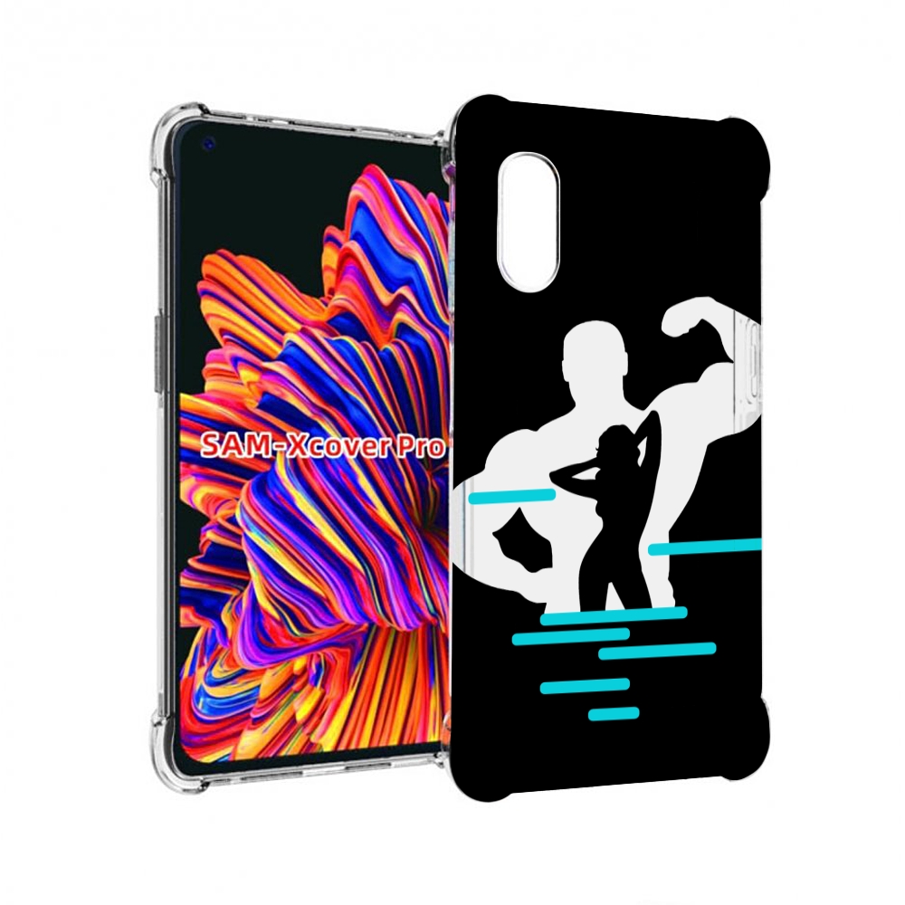 

Чехол MyPads фитнес-тренировка для Samsung Galaxy Xcover Pro 1, Прозрачный, Tocco