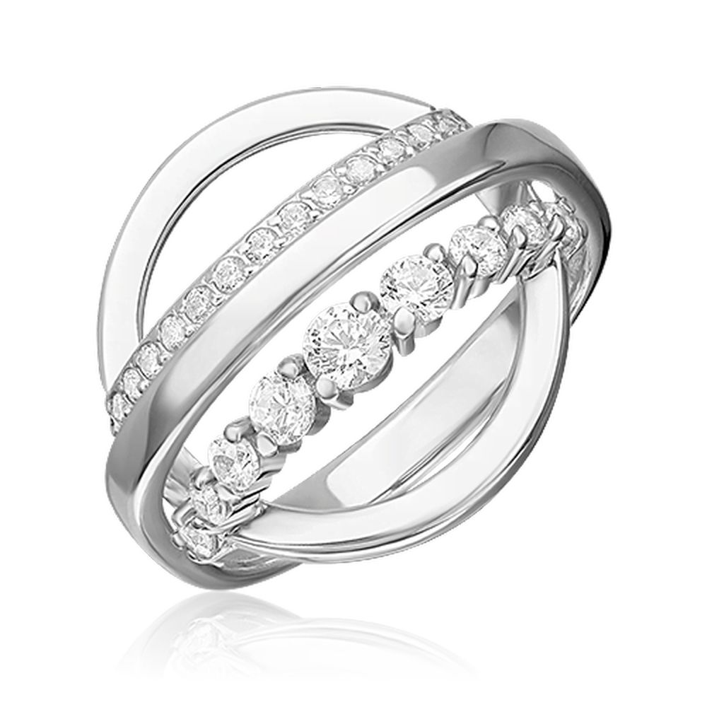 

Кольцо из серебра р. , PLATINA jewelry 01-5697-00-401-0200, фианит, 01-5697-00-401-0200