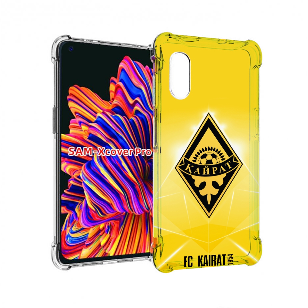 

Чехол MyPads фк каират алматы для Samsung Galaxy Xcover Pro 1, Прозрачный, Tocco