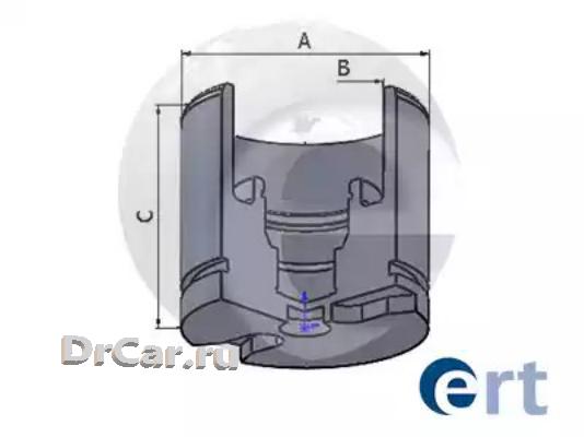 

ERT Поршень тормозного суппорта d 57mm CITROEN: C5 2001-, 150751C