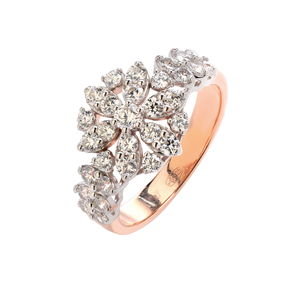 

Кольцо из серебра р.  Эстет 01К1513650РА, фианит, 01К1513650РА