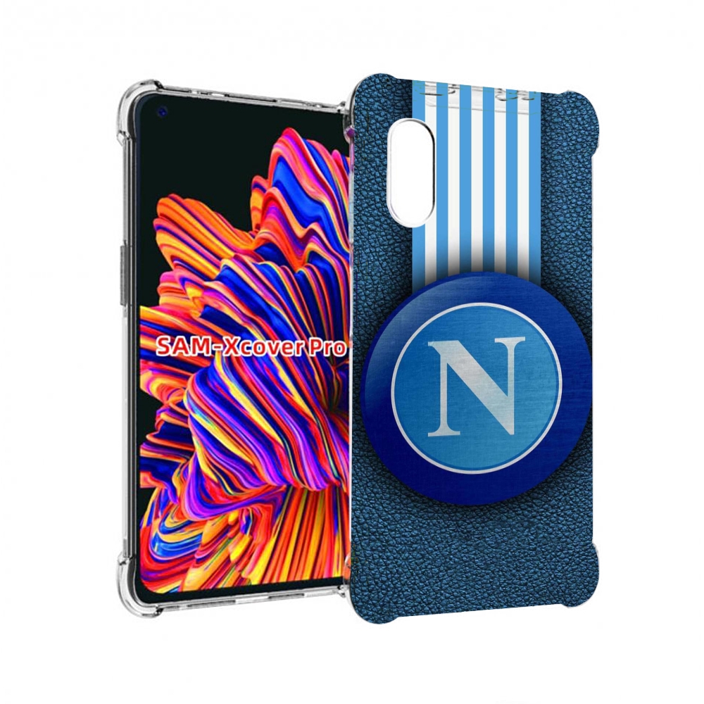 

Чехол MyPads фк наполи мужской для Samsung Galaxy Xcover Pro 1, Прозрачный, Tocco