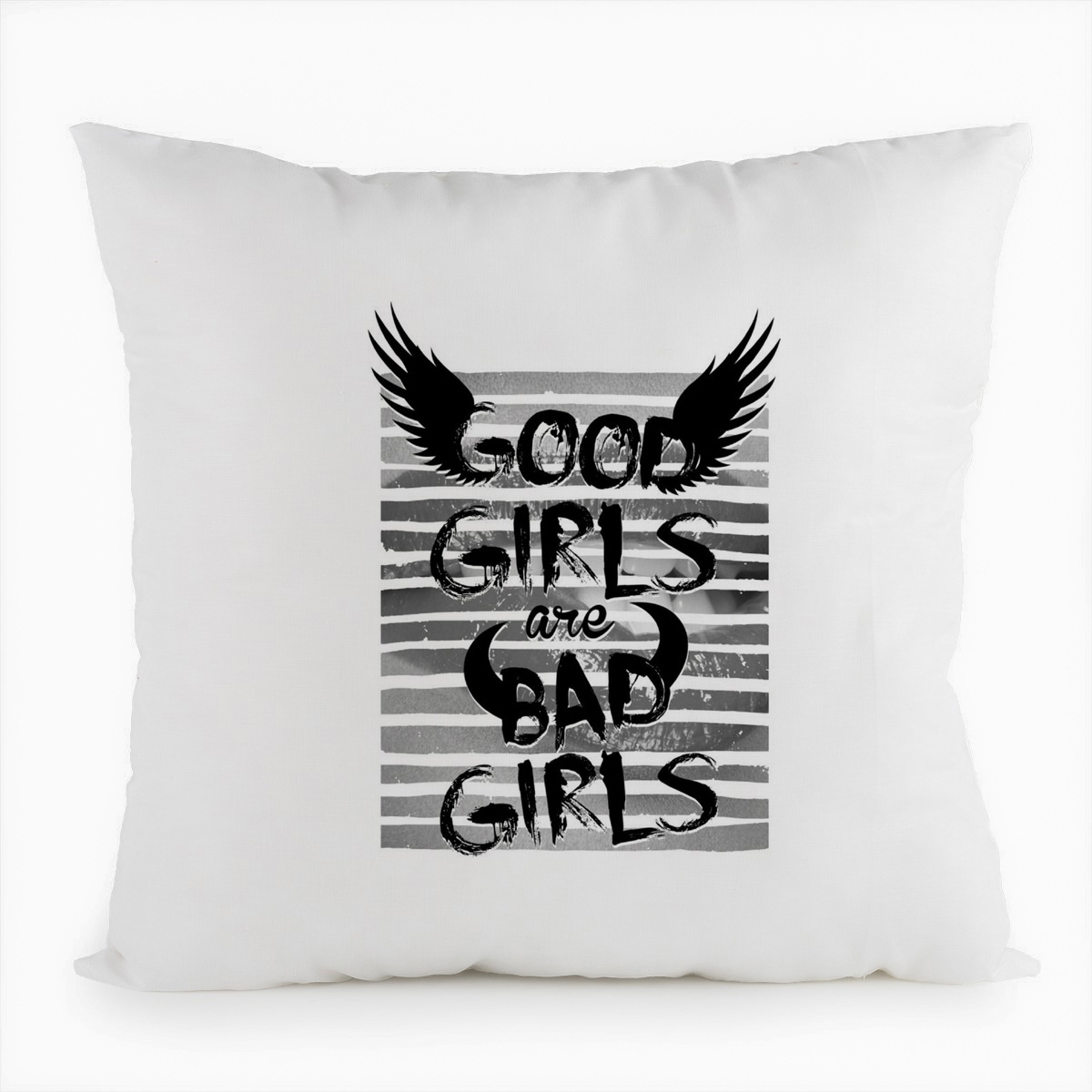 фото Подушка белая coolpodarok good girls are bad girls