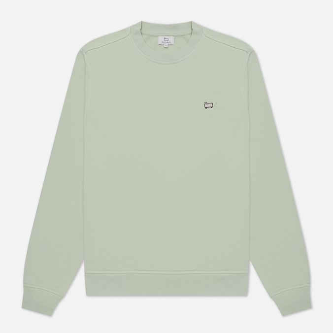 

Мужская толстовка Woolrich Light Classic Crew Neck зелёный, Размер S, Light Classic Crew Neck