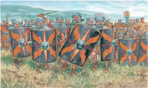

Сборная модель Italeri 1/72 Roman Infantry - I Cen. AD 6047