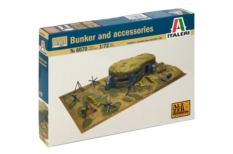 

Сборная модель Italeri 1/72 Bunker and Accessories 6070
