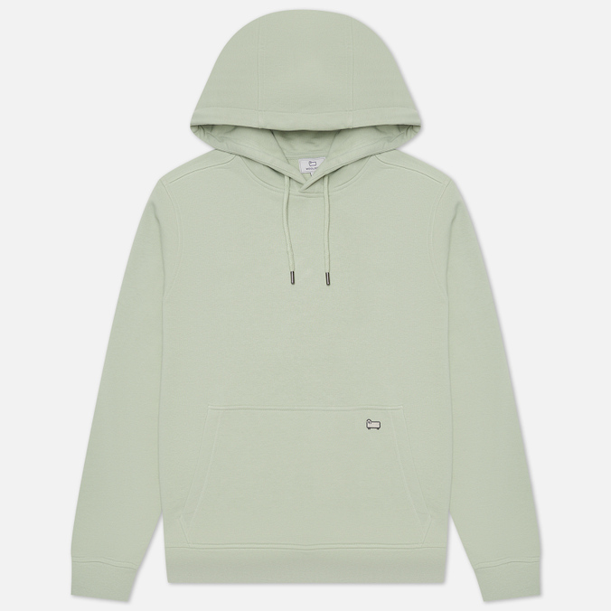 

Мужская толстовка Woolrich Light Classic Hoodie зелёный, Размер L, Зеленый, Light Classic Hoodie