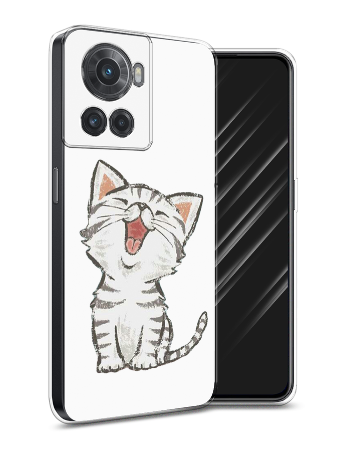 

Чехол Awog на OnePlus Ace / ВанПлас Ace "Котенок рисованный", Разноцветный, 153050-1