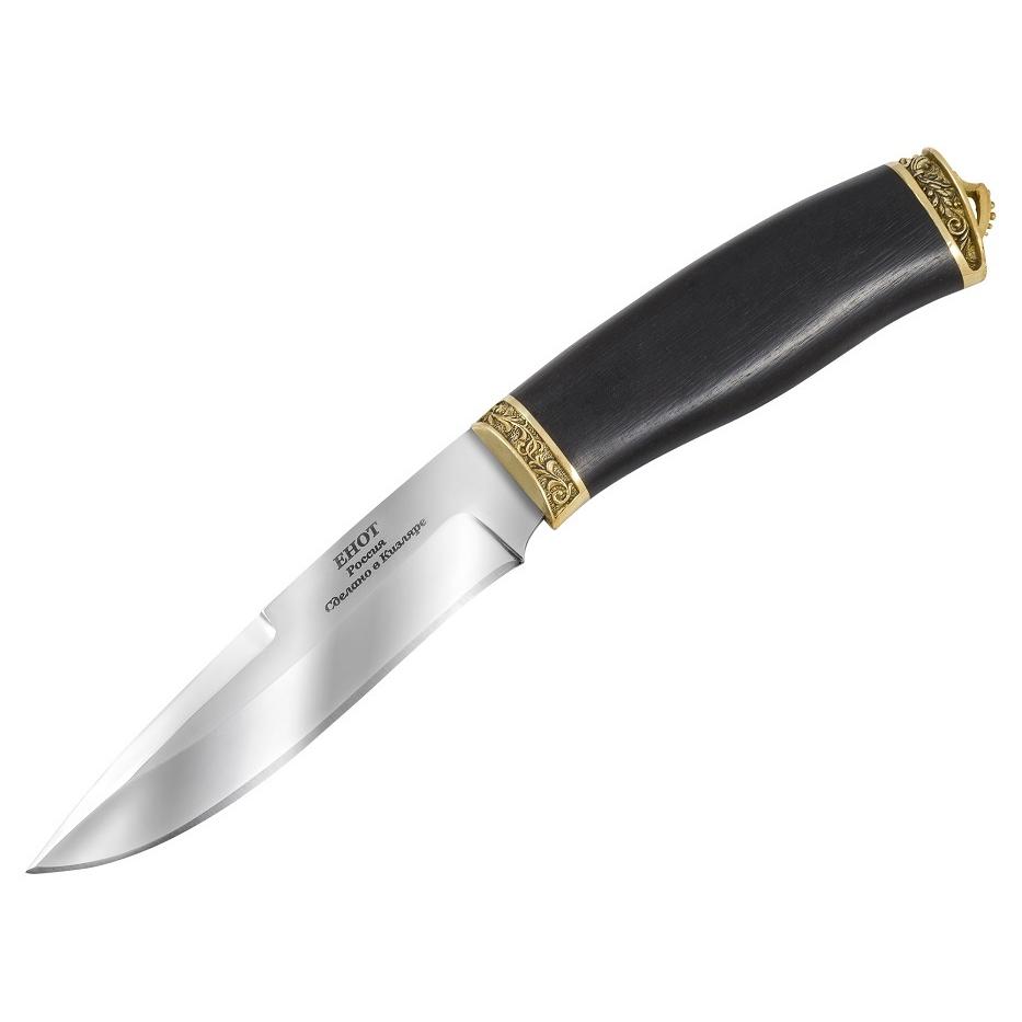 Нож ручной работы Енот, сталь Х12МФ #4